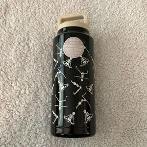 LIMITED EDITION Skulls Doing Yoga 40 oz Bottle With Lid